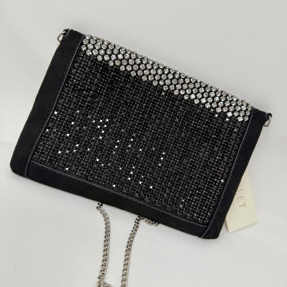 NEW STARLET RHINESTONE CROSSBODY/ CLUTCH - Picture 7 of 9